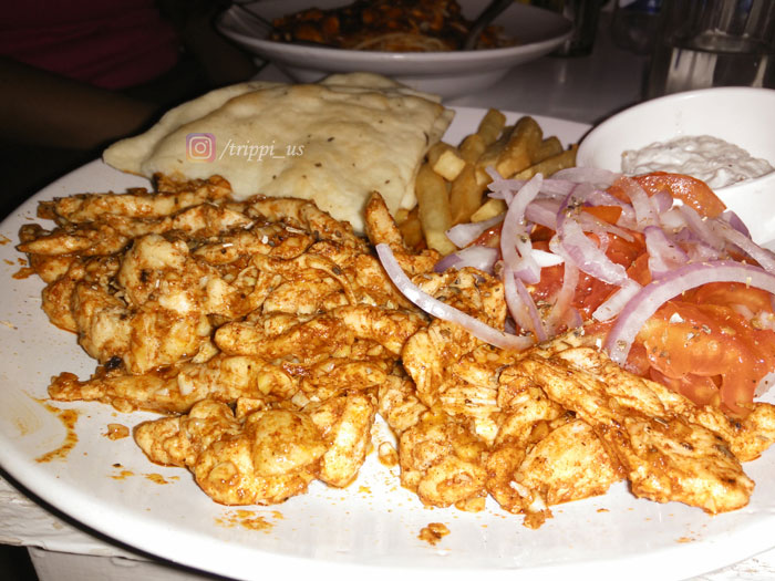 Must Eat Places In Goa - Chicken Gyros - Thallassa